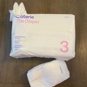 Coterie Diapers Size 3